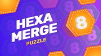 Hexagon Number Merge Challenge