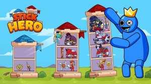 Stick Hero Mighty Tower Wars - Strategy Puzzle Game