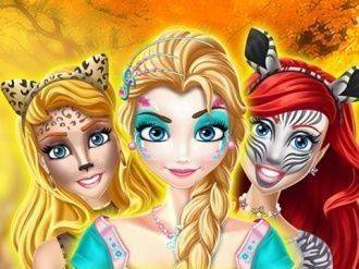 Sunny Meadow Face Art Studio