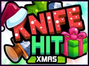Knife Hit Xmas Online Game