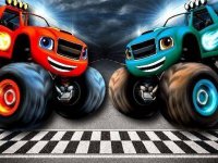 Offroad Trucks Memory Game