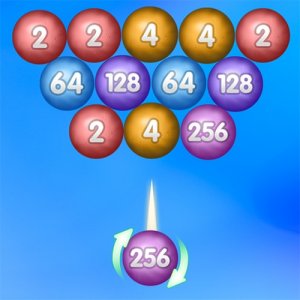 Number Bubble Shooter Online Puzzle Game