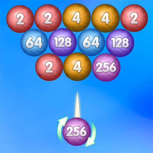Number Bubble Shooter Online Puzzle Game