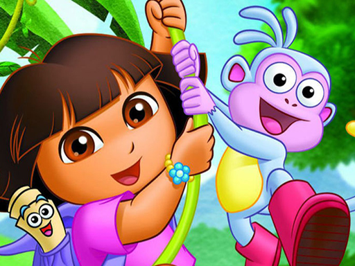Dora Spot The Difference Puzzle Game