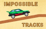 Impossible Tracks 2D - Precision Driving Online Game