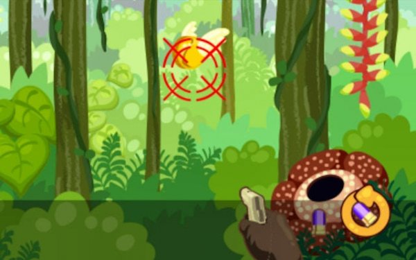 Rain Forest Hunter - Free Online Target Arcade Game