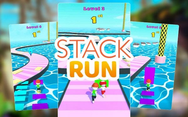 Stack Run: Tower Race Challenge Online Arcade Game