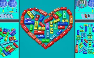 Bus Sort: Parking Puzzle Challenge