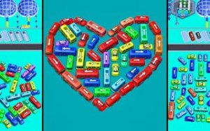 Bus Sort: Parking Puzzle Challenge