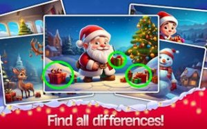 Christmas Spot the Differences Puzzle