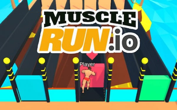 Muscle Run io - Online Gym Runner Game