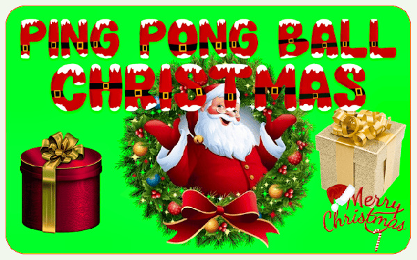 Ping Pong Ball Christmas - Holiday Bounce Online Game