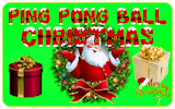 Ping Pong Ball Christmas - Holiday Bounce Game Online