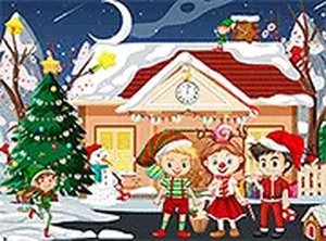 Xmas Hidden Objects Puzzle Game Online